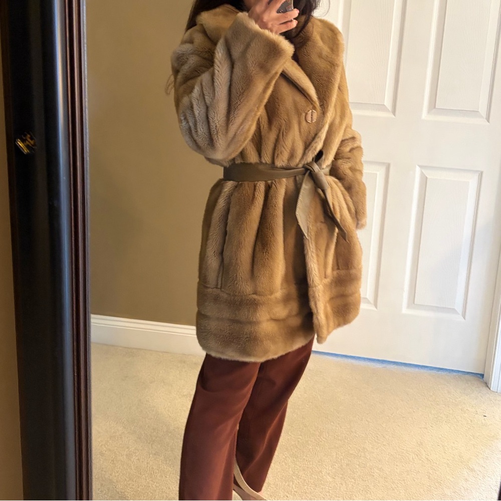 Tissavel of France Brown Teddy Jacket